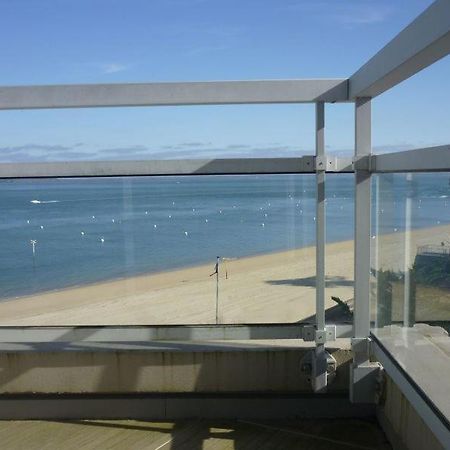Studio avec balcon sur plage Pereire Pleine vue mer Arcachon Exterior foto