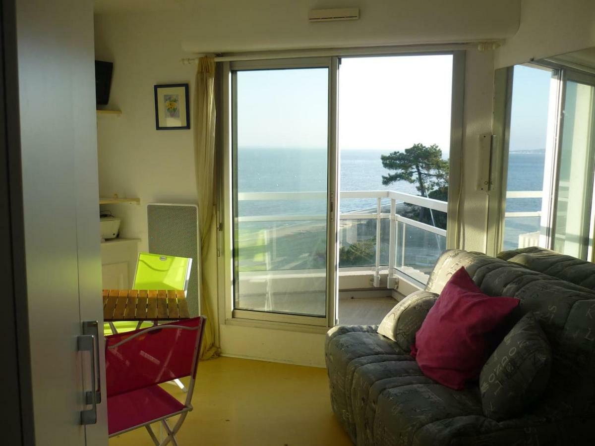 Studio avec balcon sur plage Pereire Pleine vue mer Arcachon Exterior foto